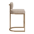 Velar Counter Stool (Set of 2) Beige