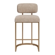 Velar Counter Stool (Set of 2) Beige