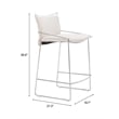 Pola Counter Stool White
