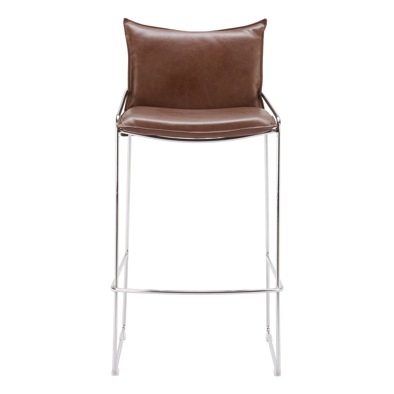 Pola Barstool Brown Indoor