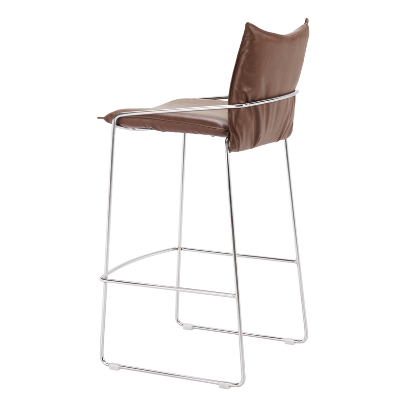 Pola Barstool Brown Indoor