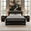 ZUO Repos Engineered Wood and Plywood Queen Bed in Black