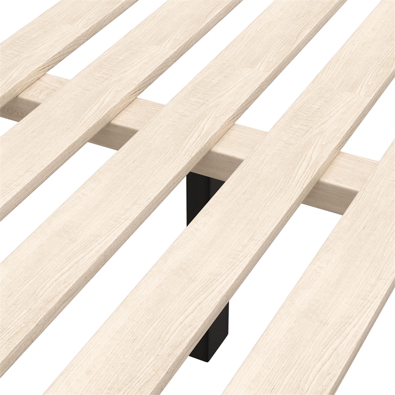 ZUO Repos Engineered Wood and Plywood Queen Bed in Black
