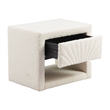 Baris Nightstand Ivory