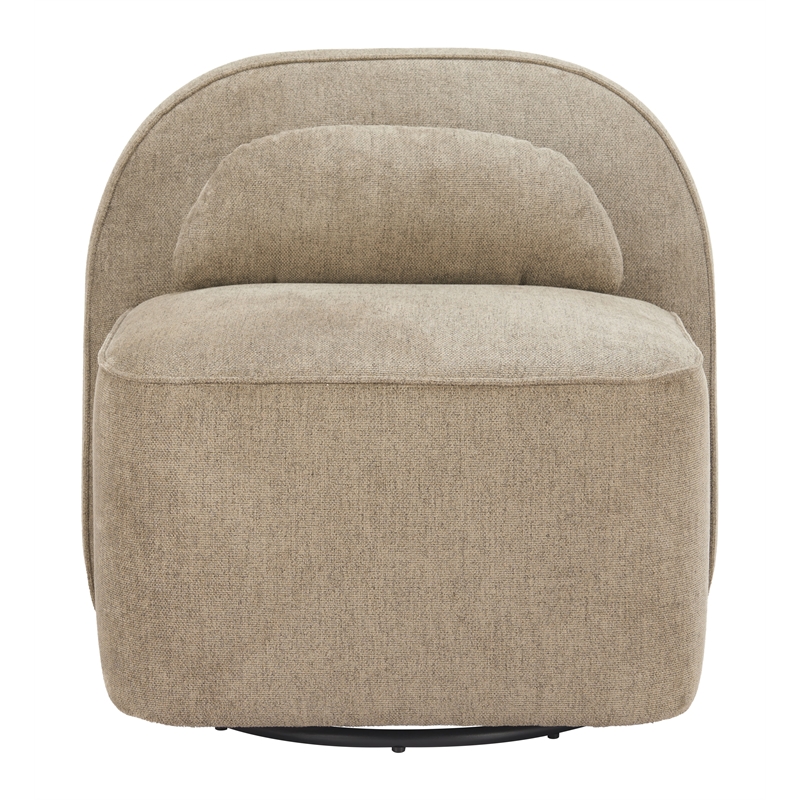 Kakao Swivel Chair Olive Brown
