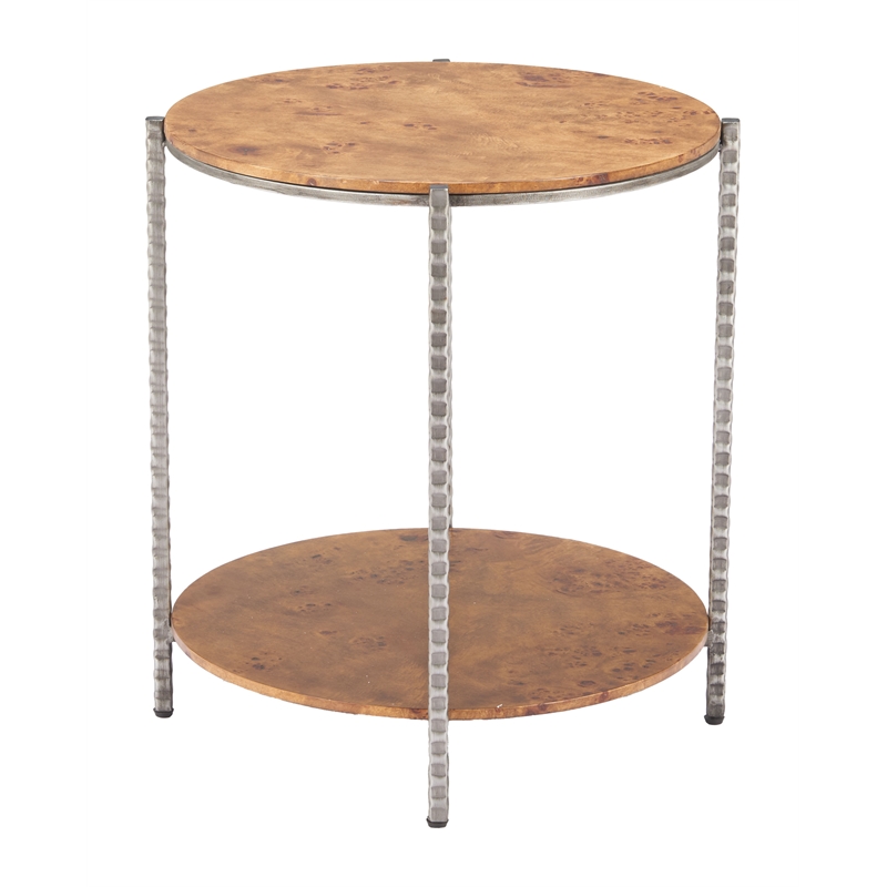 Adna Side Table Brown