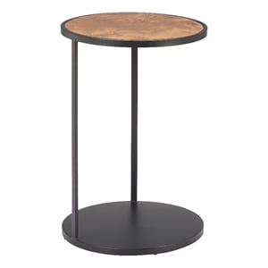 Nodo Side Table Brown & Black
