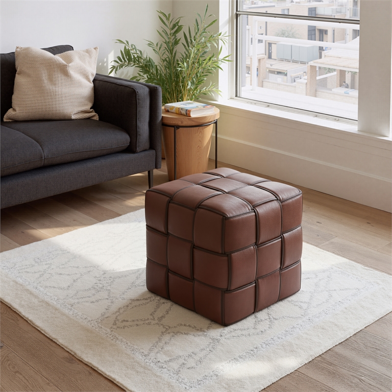 Zare Ottoman Brown Indoor