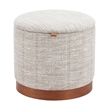 Fije Storage Ottoman Gray