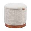 Fije Storage Ottoman Gray