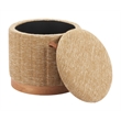 Fije Storage Ottoman Oat Yellow