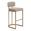 Velar Barstool (Set of 2) Beige