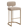 Velar Barstool (Set of 2) Beige