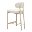 Aurea Counter Stool (Set of 2) Light Gray