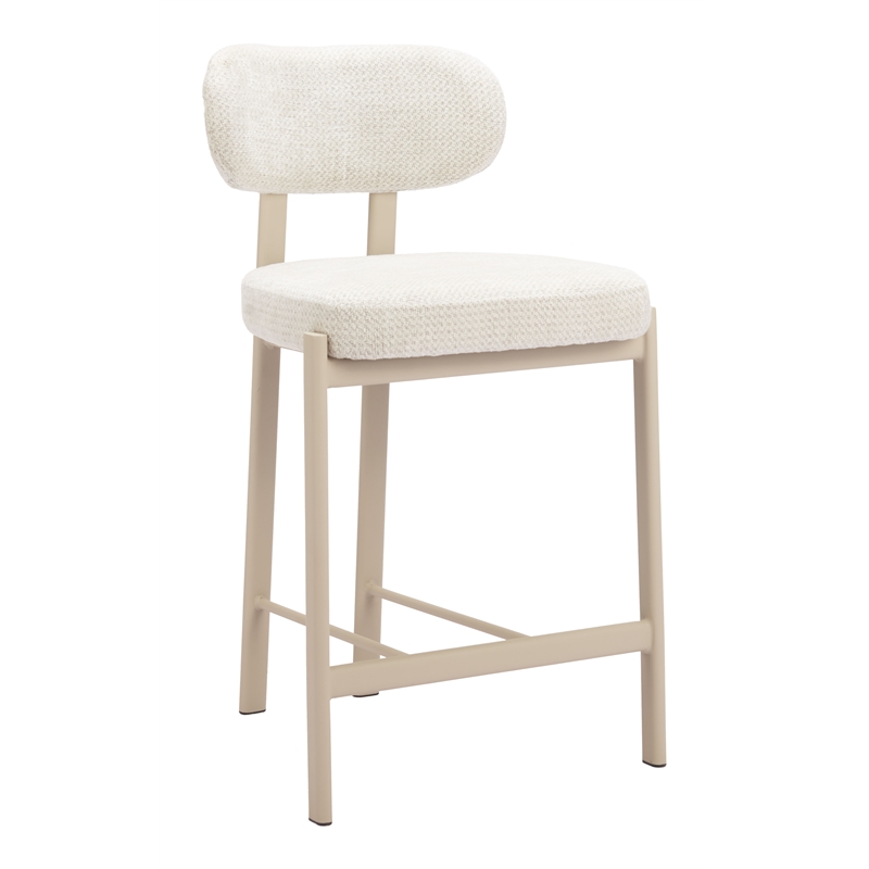 Aurea Counter Stool (Set of 2) Light Gray