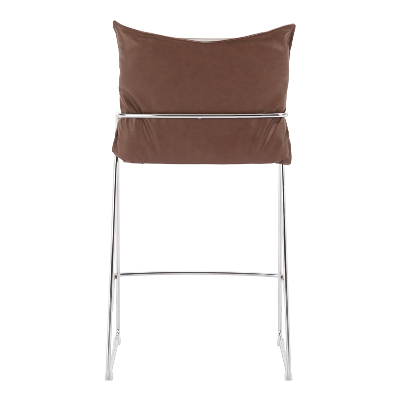 Pola Counter Stool Brown
