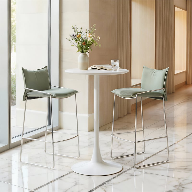 Pola Barstool Green Indoor