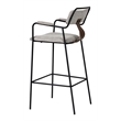 Couva Barstool (Set of 2) Gray Tweed