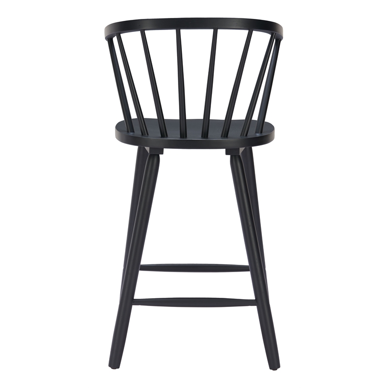 Stenger Counter Stool (Set of 2) Black