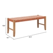 Bandani Bench Tan Indoor
