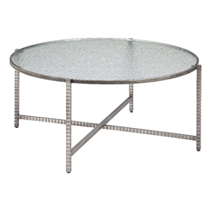 Vetro Coffee Table Silver