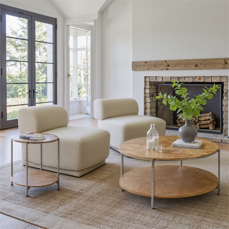 Adna Coffee Table Brown