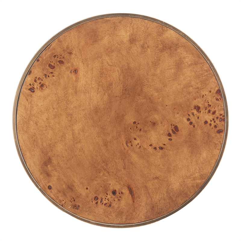 Afinato Side Table Brown