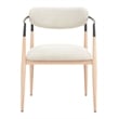 Equinox Dining Chair Oyster Gray & Natural