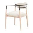 Equinox Dining Chair Oyster Gray & Natural