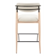 Equinox Barstool Oyster Gray & Natural