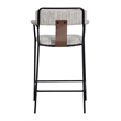 Couva Counter Stool (Set of 2) Gray Tweed