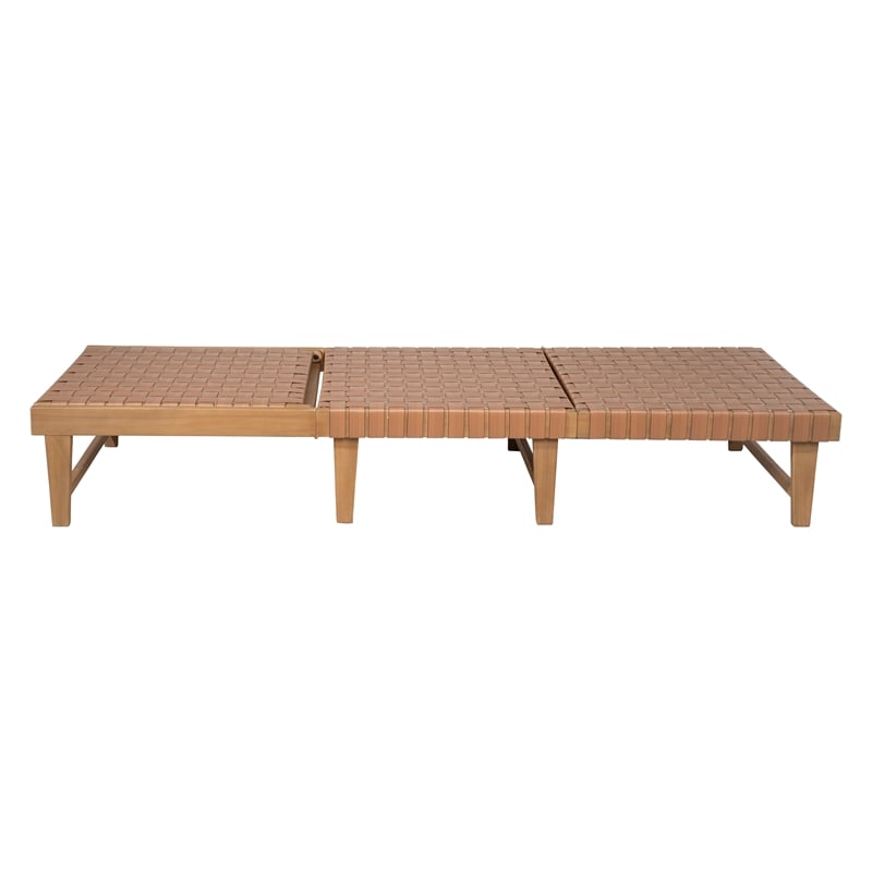 Breath Chaise Lounge Brown