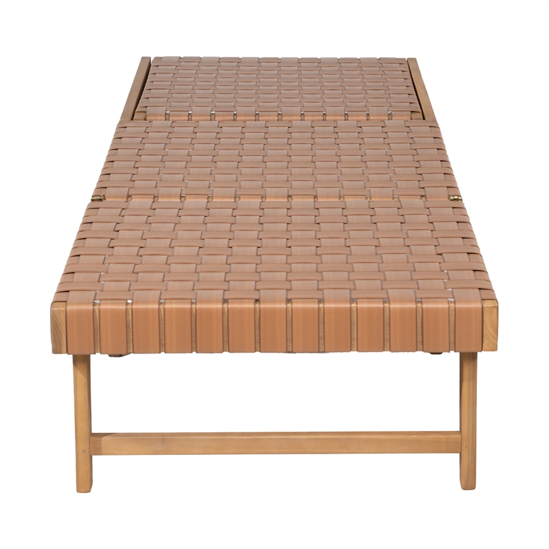 Breath Chaise Lounge Brown