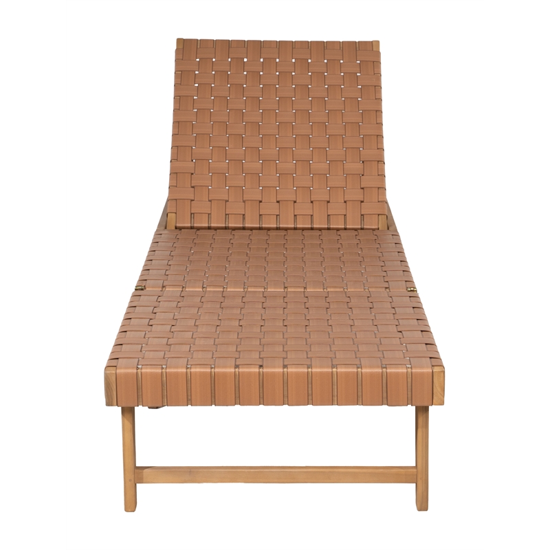 Breath Chaise Lounge Brown