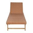 Breath Chaise Lounge Brown