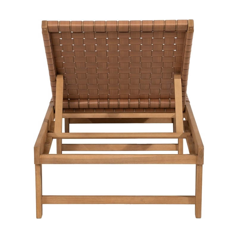 Breath Chaise Lounge Brown
