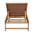 Breath Chaise Lounge Brown