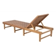 Breath Chaise Lounge Brown