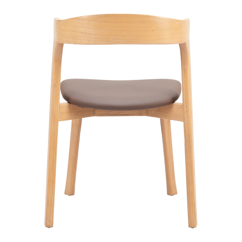 Pioro Dining Chair (Set of 2) Brown & Natural