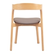 Pioro Dining Chair (Set of 2) Brown & Natural