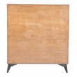 Zarif Chest Black & Walnut