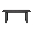 ZUO Sundar Engineered Wood Dining Table in Black