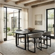 ZUO Sundar Engineered Wood Dining Table in Black