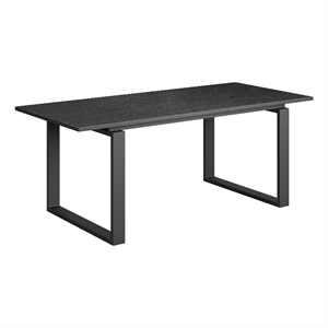 ZUO Sundar Engineered Wood Dining Table in Black