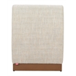Christy Armless Chair Beige