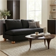 Minze Loveseat Black