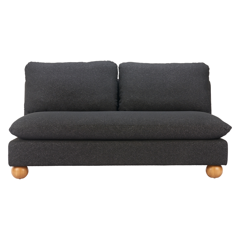 Minze Loveseat Black