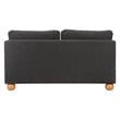 Minze Loveseat Black