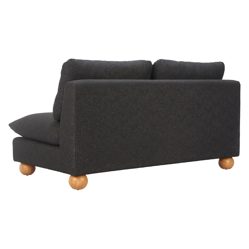 Minze Loveseat Black