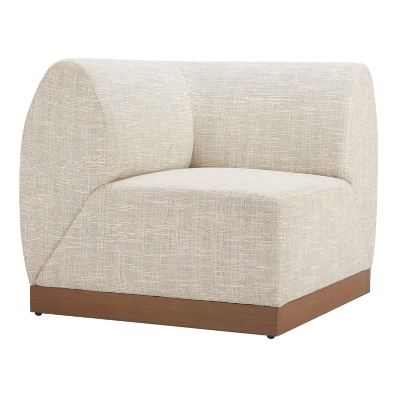 Christy Corner Chair Beige